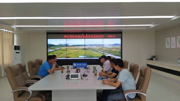 2020年9月16日省地震局赴凤台检查指导防灾减灾科普馆建设1.jpg